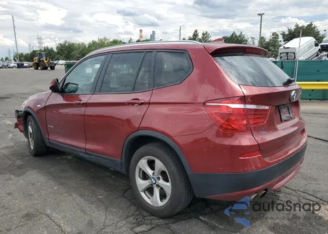 2012 BMW X3 xDrive28I из США, поврежденный, VIN 5UXWX5C52CL726874
